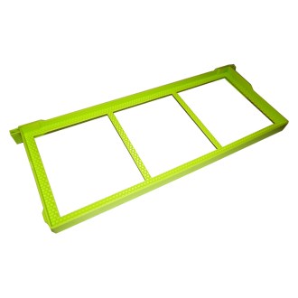 Plastic frame 3/4 Langstroth - 185 mm without foundation